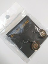 U.S. Navy USN Military Round United States Pair Dangle Earrings NEW - £6.38 GBP