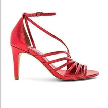 Free People Womens High Heels Disco Fever Red Size Uk 4 OB690747 - £39.72 GBP