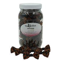 Leopard Grosgrain Grooming Bows Assorted Jar (50-100 Bows) - $45.49+