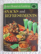 1963 Better Homes &amp; Gardens Snacks and Refreshments Hardcover Cookbook  - $9.99