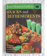 1963 Better Homes &amp; Gardens Snacks and Refreshments Hardcover Cookbook  - £7.82 GBP