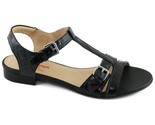 Marc Joseph NY Women Slingback Sandals Terrace ST Size US 7 Black Croco ... - £45.82 GBP