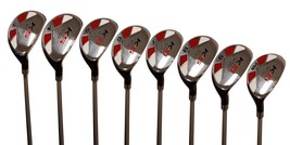 Demo Mens Senior Hybrid Golf Set 3 - PW Graphite Clubs Right Handed All ... - $401.25