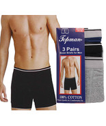 TOPMAN Men&#39;s Cotton Assorted Color Boxer Briefs Underwear Pack Of 12 - $51.20 CAD