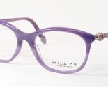 MILA ZB MZ001V02 Lavendel/Gold Einzigartig Selten Brille MZ001 Strass 53... - $204.91