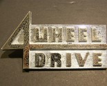 1964 JEEP 4 WHEEL DRIVE EMBLEM OEM TRUCK - £43.14 GBP