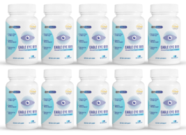 10 Pack Eagle Eye 911, advanced vision support formula-60 Capsules x10 - £217.07 GBP