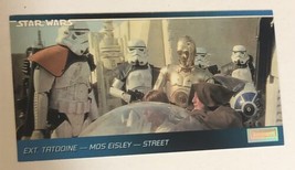 Star Wars Widevision Trading Card  #37 Luke Skywalker Obi Wan Kenobi C-3PO - £1.93 GBP