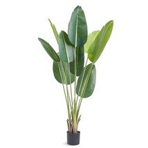 VEVOR Artificial Birds Of Paradise Tree, 5 FT Tall Faux Plant, PE Materi... - $77.79