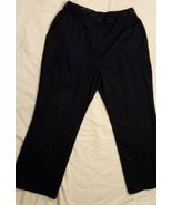 MENs US NAVY QUARTERDECK COLLECTION DARK BLUE TROUSERS PANTS 16WR X 28 - $44.13 CAD