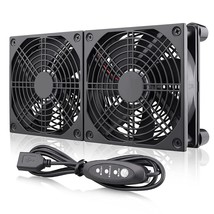 High Airflow Router Cooling Fan For Computer Cooler Tv Box Wireless Dc 5V Usb Po - £34.00 GBP