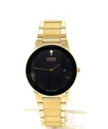 Citizen Eco-Drive Axiom Mens Watch, Stainless Steel Gold Bracelet,LUX03679N - $104.43 CAD