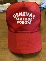 Vintage Hat: Geneva’s Seafood Poboys Adjustable - $9.90