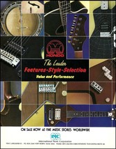 Hondo Guitars 1987 models advertisement 8 x 11 IMC guitar series ad print - £3.31 GBP