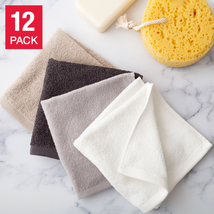 Turkish Towel -  12-Piece Washcloth Set - £47.69 GBP