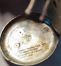 Quebec Hockey club 1890 Laurie Archie 6 rubis antique sterling silver ke... - $495.00