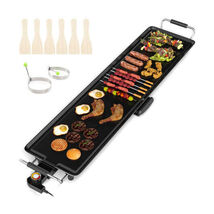 Costway 35 Inch Extra Large Electric Griddle with Adjustable Temperature... - $141.17