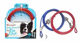 MPP Snap Around 2 Piece Dog Tree Tie Out Tether Cable Secure System Hold Up to 6 - £18.90 GBP