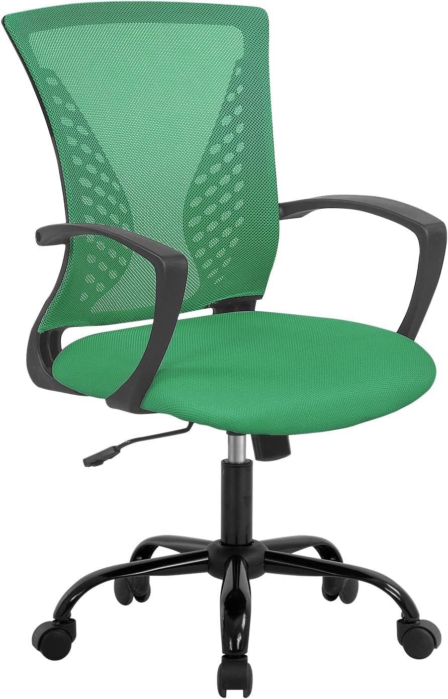 Ergonomic Desk Chair For The Home, Mesh Computer Chair With Lumbar Support, - $69.94