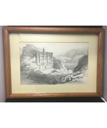David Roberts drowning Louis print from Vintage lithography Fortress of ... - £54.98 GBP