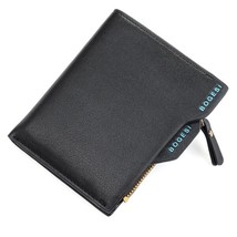 coin purse Men Wallet Short Style High Quality Card Holder Male Purse Zipper Lar - £21.26 GBP