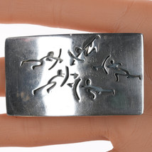 Antonio Pineda (1919-2009) Mid Century Modern sterling belt buckle - $380.16