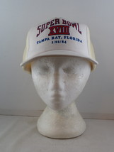 Vintage Super Bowl Hat - Super Bowl 18 Classic Trucker Hat - Adult Snapback - $39.00