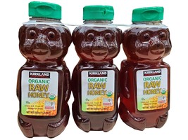 Kirkland Organic Raw Honey Bears, 24 oz. (Pack of 3) - $32.80