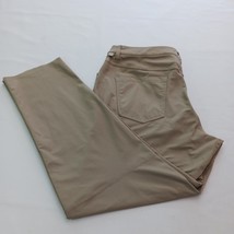 Lululemon Stretch High Rise Women’s Beige/Khaki Pants Measured (37×31) FLAWS image 2