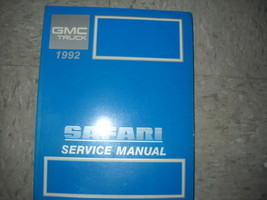 1992 GMC Safari VAN Service Repair Shop Manual FACTORY - $186.39 MXN