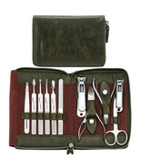 Manicure Set Nail Kit 11 In 1 Pedicure Kit Stainless Steel Mens Manicure... - $86.99