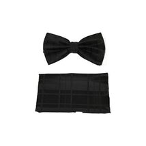 Men's Fancy Bow Tie/Hankie Set By J.Valintin Soft Microfiber Silky JVBT-... - $17.50