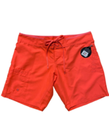 Body Glove Women Board Shorts sz  XS FABULUSH Colorful Orange Beach Ties  - $13.03
