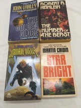 Lot Of (4) Science Fiction Novel Books Star Bright Number Of The Beast + - £31.72 GBP