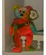 Ty Beanie Baby Babies~PEACE BEAR~4th Gen. Deutchland~PVC~Dark Like Garci... - $1,187.37 CAD