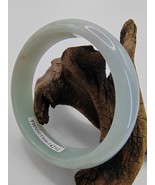 58.90mm Icy Light Green Burma Jadeite Jade Bangle Bracelet # 57 gram # 2... - $1,499.21 CAD