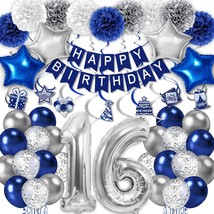 16Th Birthday Decorations For Boys, Happy 16Th Birthday Decorations Contain Happ - £19.43 GBP