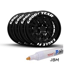 Tire Permanent Marker Tire Lettering Paint Pen TOYO White - £6.30 GBP+