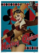 Ant Lucia SIGNED DC Bombshells Batman Art Pinup Girl Poster Print ~ Harley Quinn - £39.46 GBP