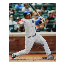 Omir Santos Signed Mets 8x10 Photo (Steiner) - £29.61 GBP