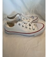 Converse Sneakers Unisex Men&#39;s 4 Women&#39;s 6 M7652 Low-Top White Lace Up - $21.51