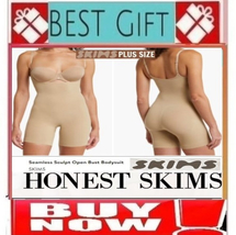 ✅?Sale⚠️??Skims Seamless Bodysuit Sculpt Open Bust Bodysuit???Buy Now??️ - £39.17 GBP
