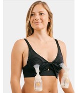 Simple Wishes Super Mom Nursing and Pumping Bralette Black XL New in Box - $16.45 CAD
