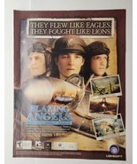 Blazing Angels Squardrons Of WWII PC XBOX 360 Ubisoft - 2006 Magazine Pr... - £11.72 GBP