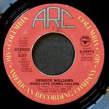 Deniece Williams - I&#39;ve Got The Next Dance / When Love Comes Calling [7&quot;... - $2.27