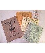 Vintage 1925-1926 &quot;Art Fibre Weaving&quot;  Book of Designs &amp; Materials -Cool... - $134.47 CAD