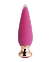 Doro Plus Vibrating Anal Plug with Remote Control Pink - $49.44