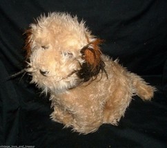 11&quot; Vintage R Dakin Benji Puppy Dog Stuffed Animal Plush Toy Baby Pup Tan Collar - £18.98 GBP