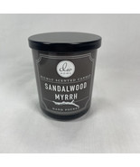 NEW DW Home Sandalwood Myrrh Candle Single Wick Rare Limited Black 4 Oz - $13.54 CAD