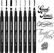 Versatile Calligraphy Pens Set: 8 Sizes, Waterproof Ink, Perfect for All... - $29.65